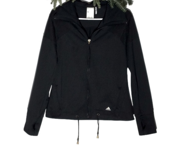 Adidas Light Weight Jacket, Size S, Black. - Picture 1 of 5